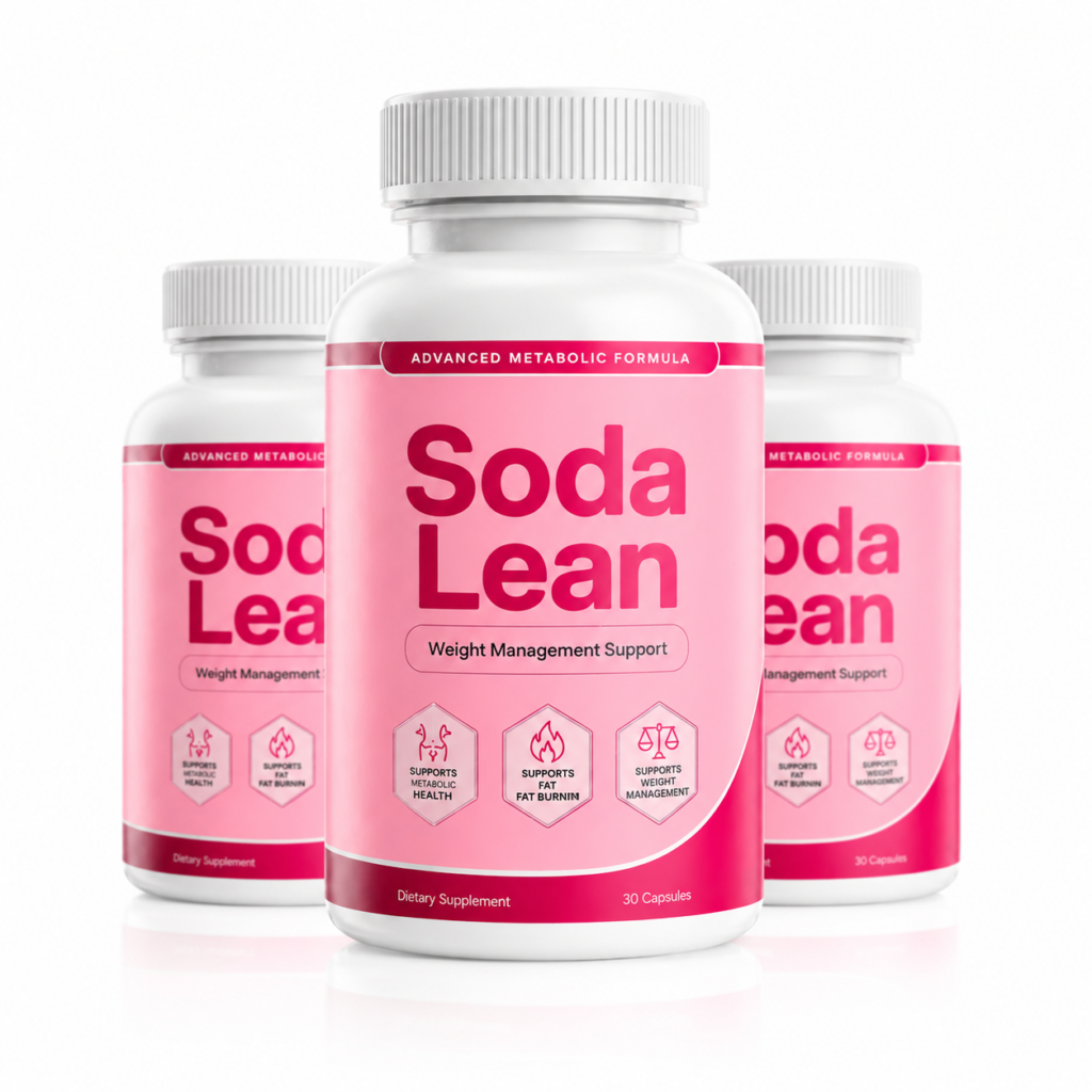 SodaLean weight management supplement bottles in capsule form